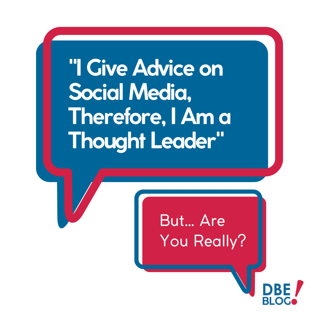 Social Media Thought Leadership Advice