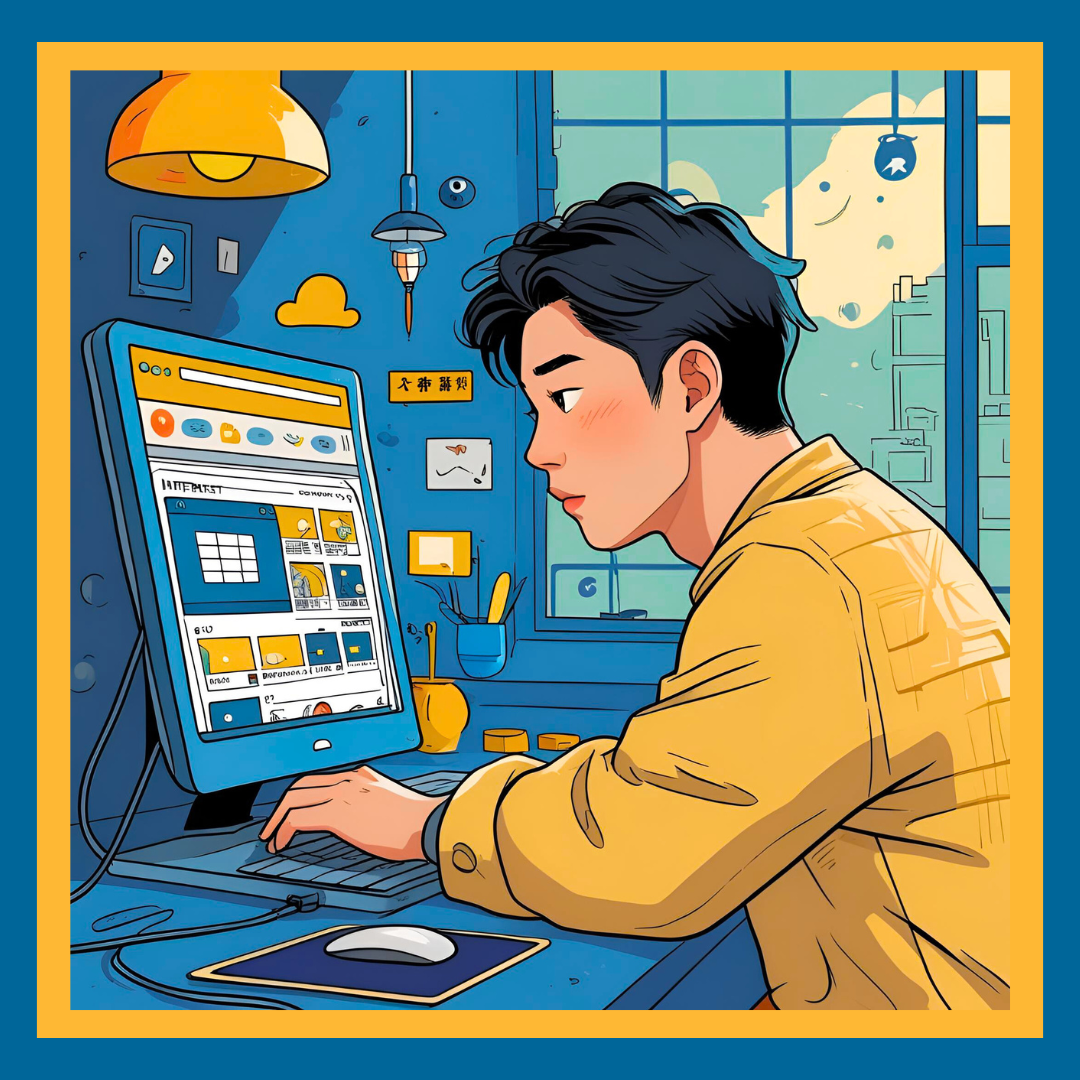What if Perplexity’s Bid to Buy Chrome Actually Happens...?. a cartoon man searches the internet
